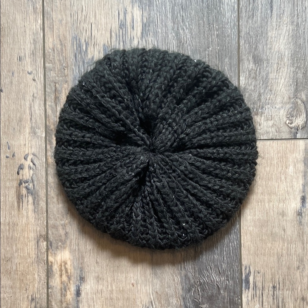 Minicci Womens Beret Hat Winter Knit Cap Knitted Slouchy Beanie Warm Hats Black